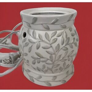 yankee candle wax warmer Room Fragrancer Vine Pattern Roller Switch Vintage Test